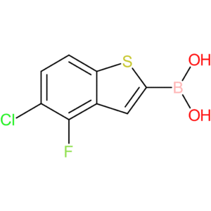 (5-chloro-4-fluoro-1-benzothiophen-2-yl)boronic acid