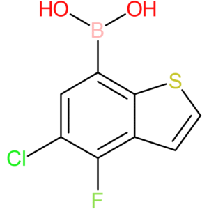 5-chloro-4-fluorobenzothiophene-7-boronic acid