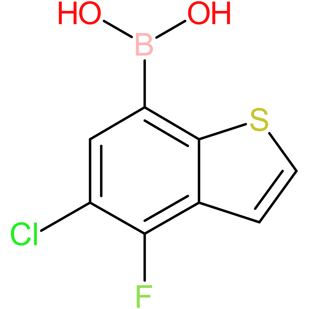 5-chloro-4-fluorobenzothiophene-7-boronic acid