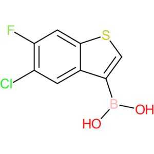 (5-chloro-6-fluoro-1-benzothiophen-3-yl)boronic acid