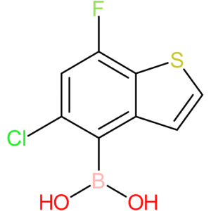 5-chloro-7-fluorobenzothiophene-4-boronic acid
