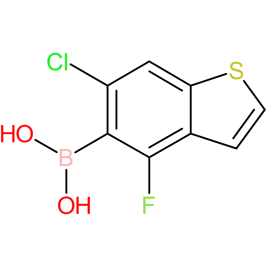 (6-chloro-4-fluoro-1-benzothiophen-5-yl)boronic acid