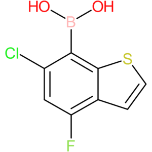 (6-chloro-4-fluoro-1-benzothiophen-7-yl)boronic acid