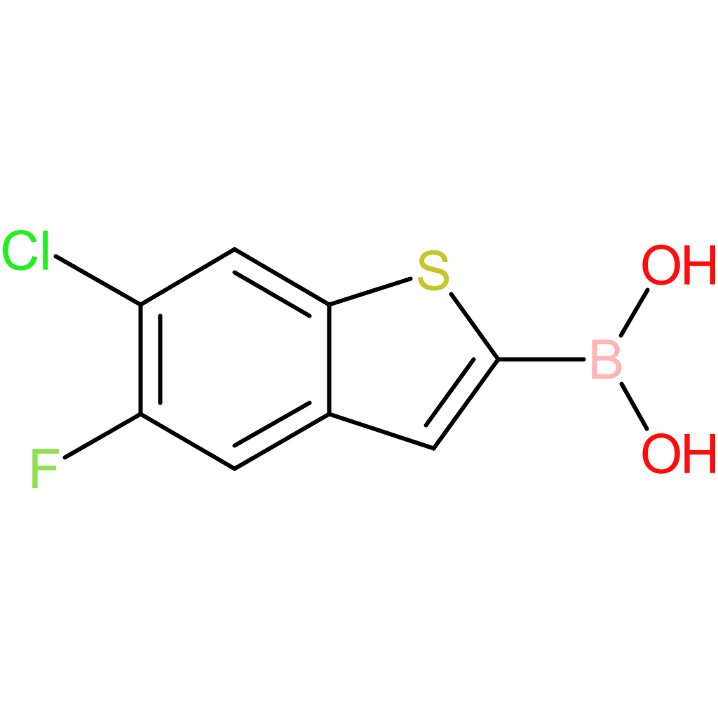 (6-chloro-5-fluoro-1-benzothiophen-2-yl)boronic acid