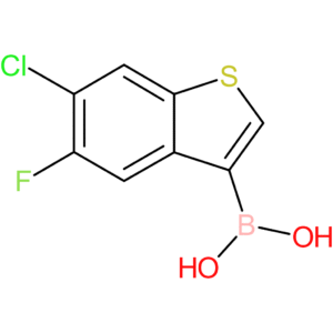 (6-chloro-5-fluoro-1-benzothiophen-3-yl)boronic acid
