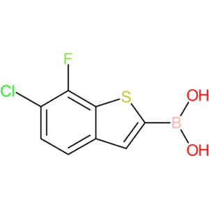 6-chloro-7-fluorobenzothiophene-2-boronic acid