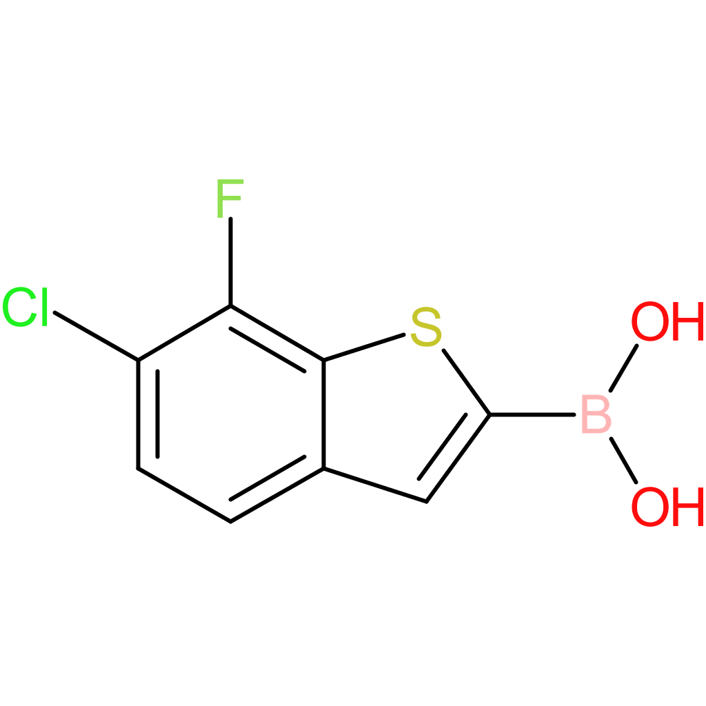 6-chloro-7-fluorobenzothiophene-2-boronic acid