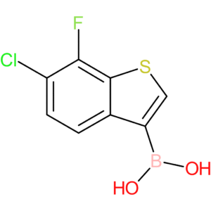 6-chloro-7-fluorobenzothiophene-3-boronic acid