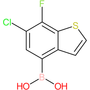 (6-chloro-7-fluoro-1-benzothiophen-4-yl)boronic acid