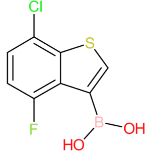 (7-chloro-4-fluoro-1-benzothiophen-3-yl)boronic acid