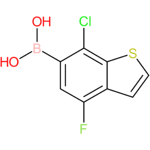 (7-chloro-4-fluoro-1-benzothiophen-6-yl)boronic acid