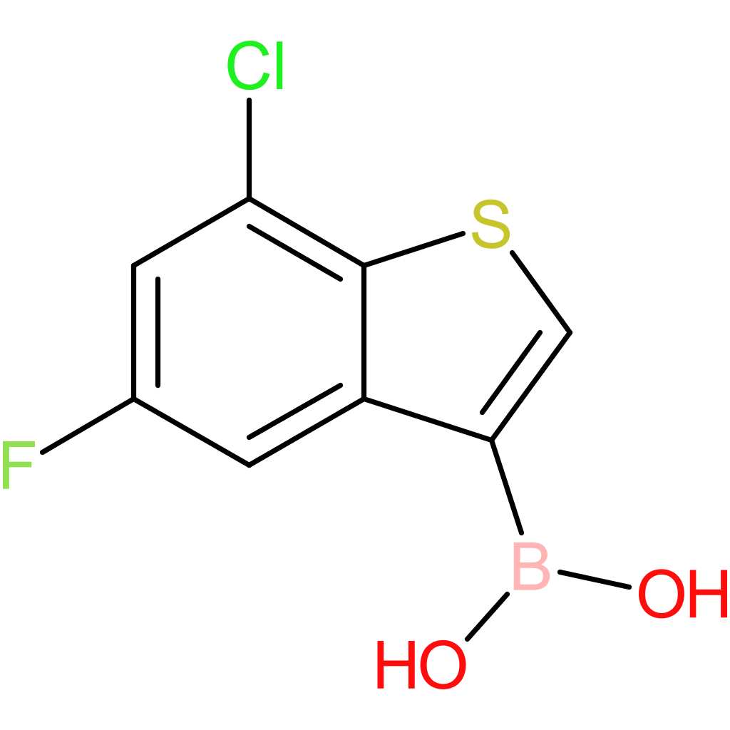 (7-chloro-5-fluoro-1-benzothiophen-3-yl)boronic acid
