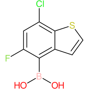 (7-chloro-5-fluoro-1-benzothiophen-4-yl)boronic acid