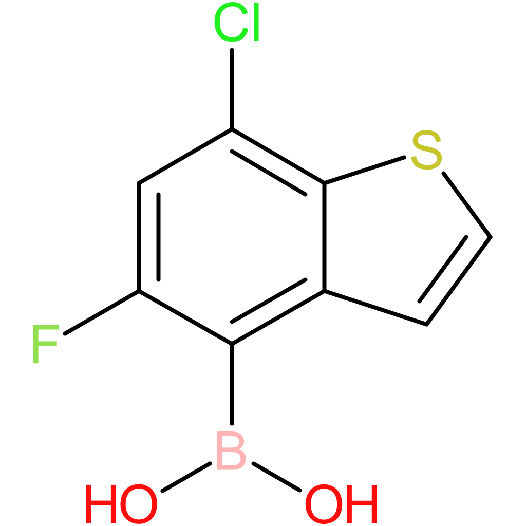 (7-chloro-5-fluoro-1-benzothiophen-4-yl)boronic acid