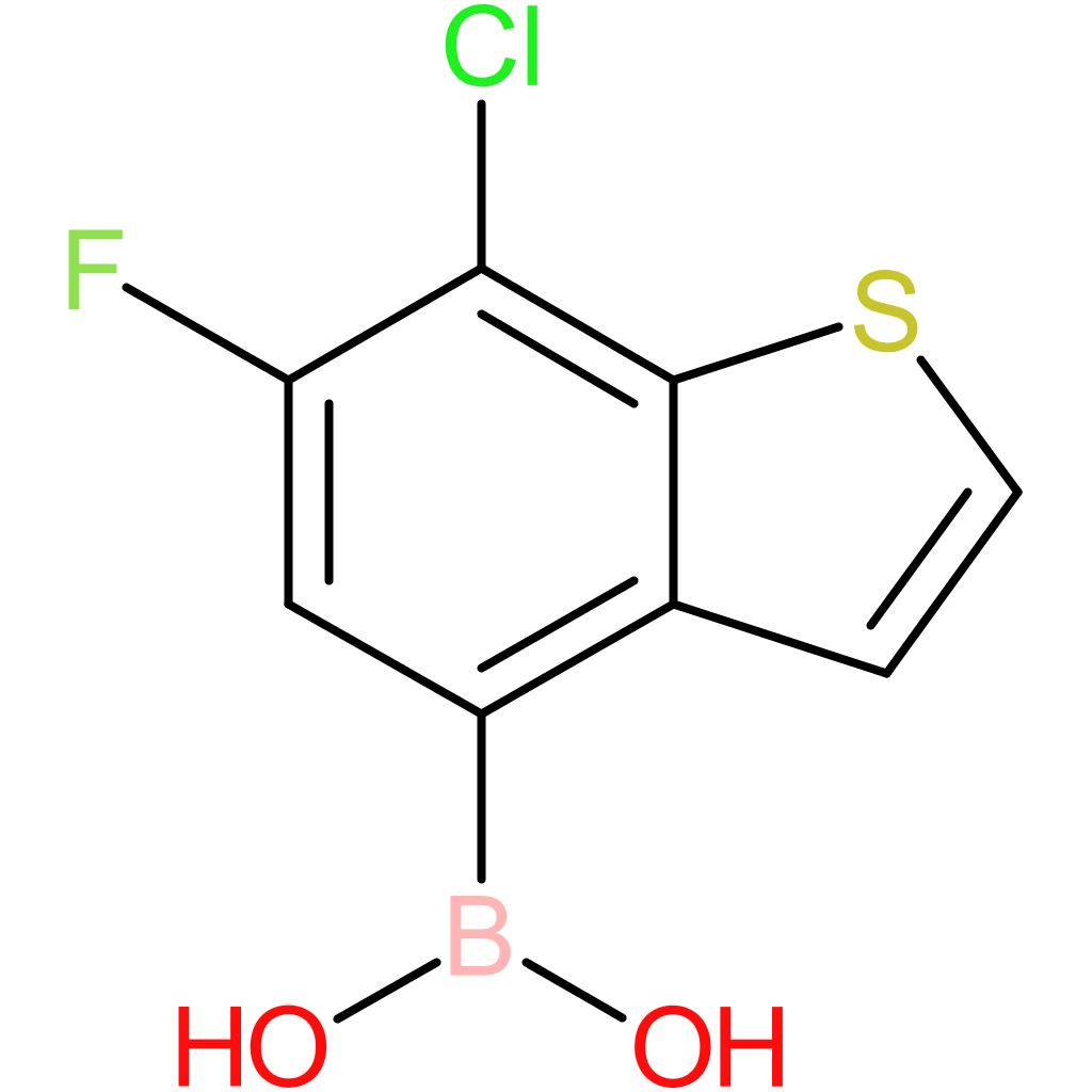 7-chloro-6-fluorobenzothiophene-4-boronic acid