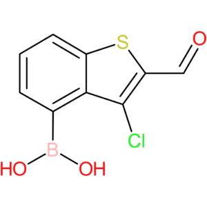 3-chloro-2-formylbenzothiophene-4-boronic acid