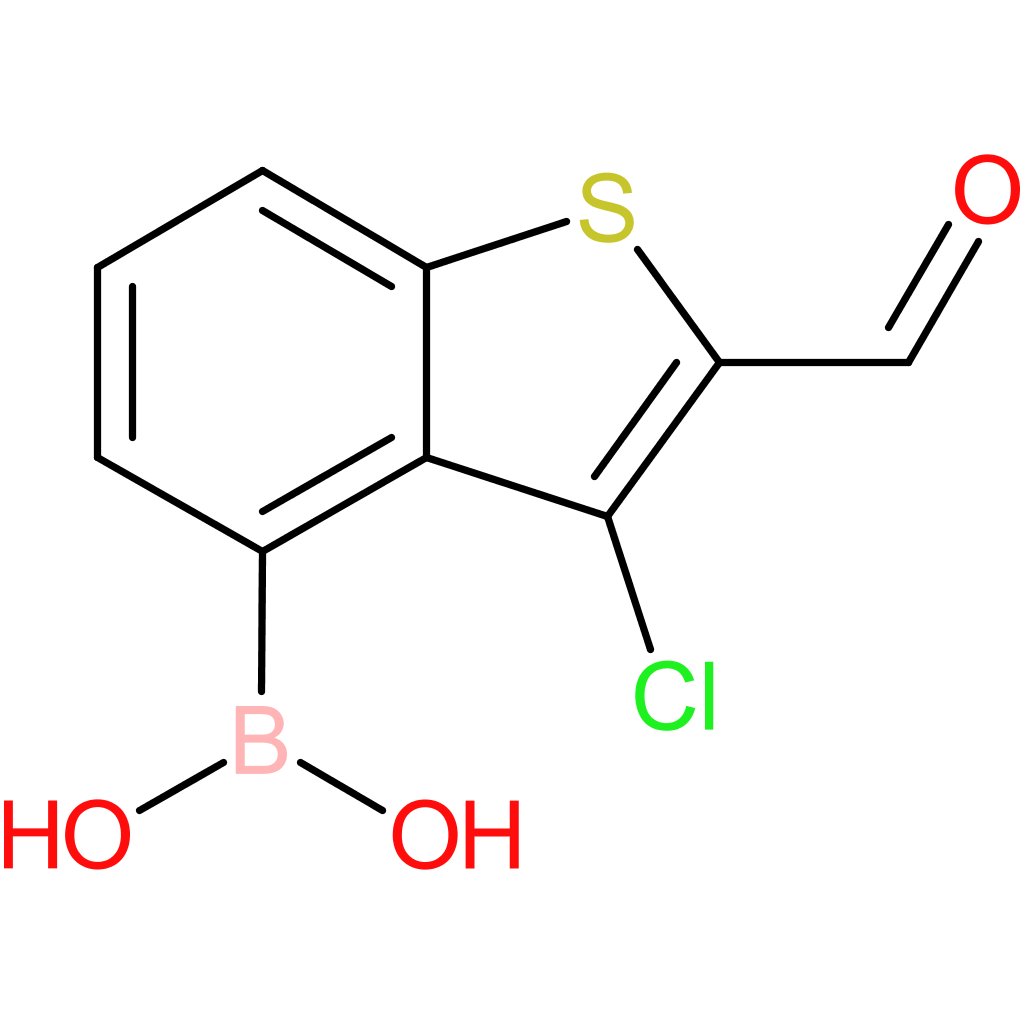 3-chloro-2-formylbenzothiophene-4-boronic acid