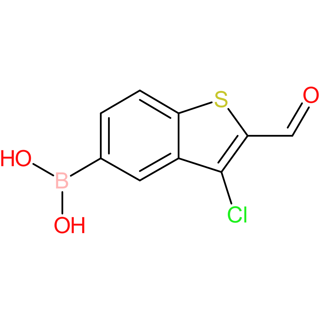 3-chloro-2-formylbenzothiophene-5-boronic acid