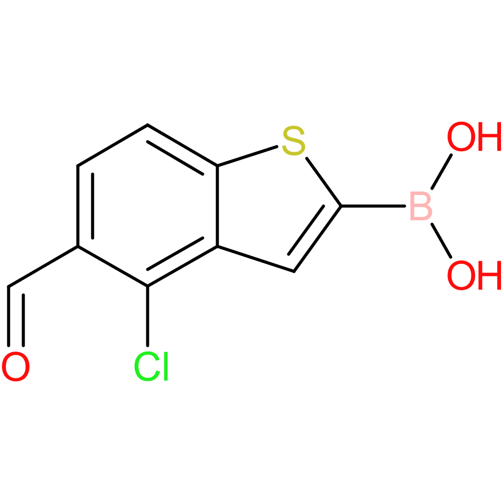 4-chloro-5-formylbenzothiophene-2-boronic acid