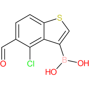 4-chloro-5-formylbenzothiophene-3-boronic acid