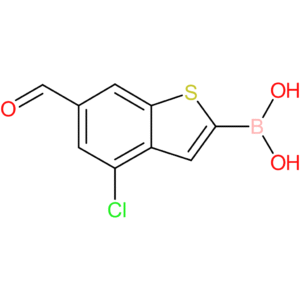 4-chloro-6-formylbenzothiophene-2-boronic acid