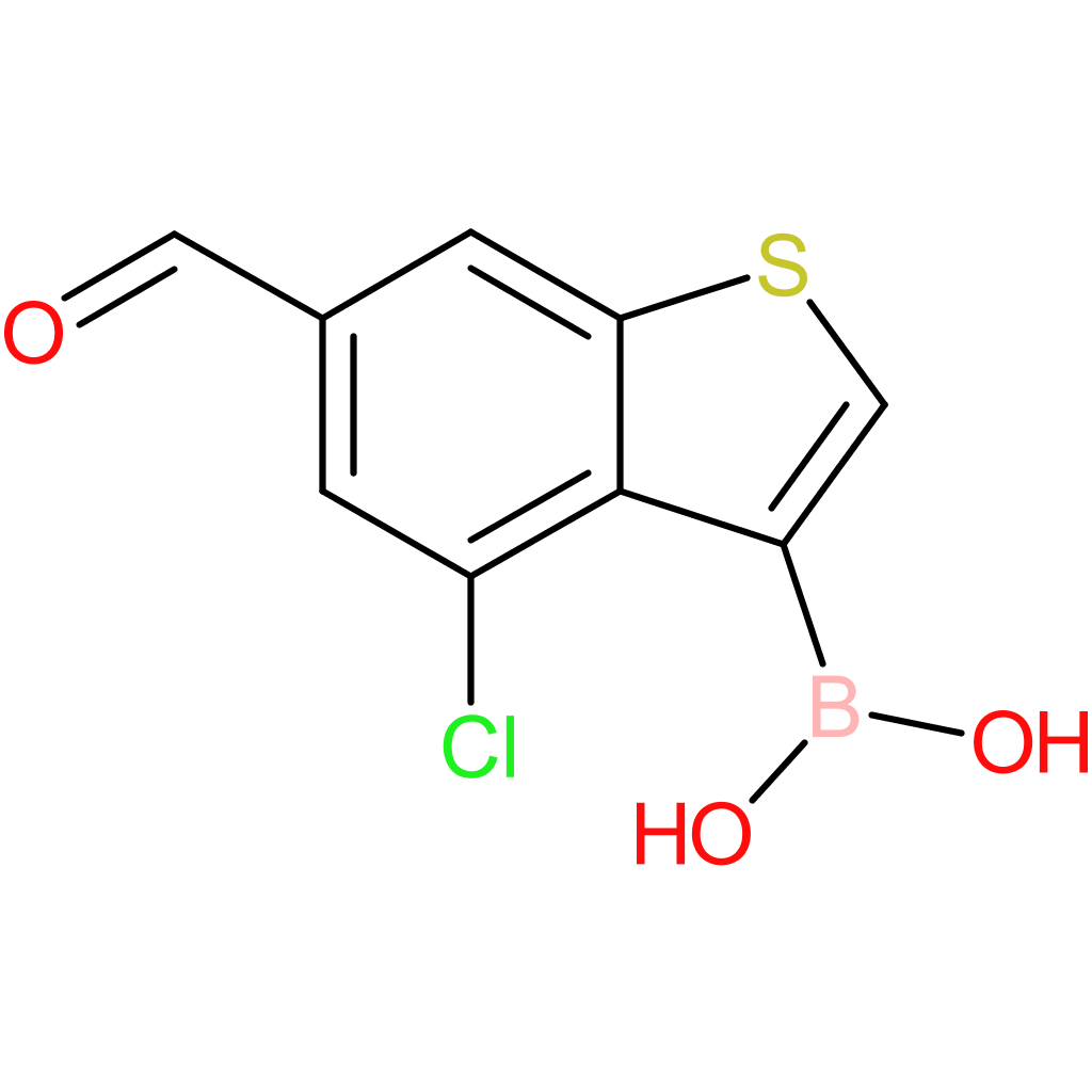 4-chloro-6-formylbenzothiophene-3-boronic acid