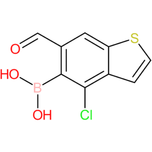 4-chloro-6-formylbenzothiophene-5-boronic acid