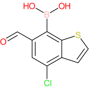 4-chloro-6-formylbenzothiophene-7-boronic acid