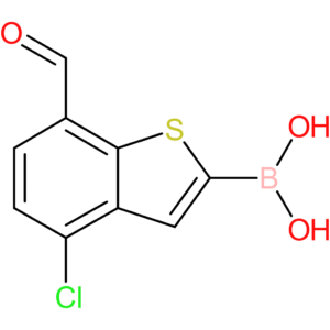 4-chloro-7-formylbenzothiophene-2-boronic acid