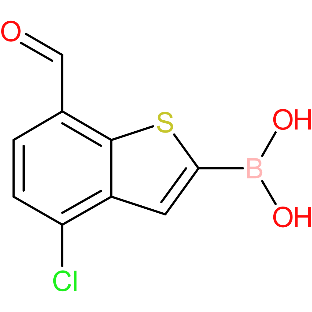4-chloro-7-formylbenzothiophene-2-boronic acid