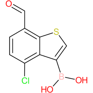 4-chloro-7-formylbenzothiophene-3-boronic acid