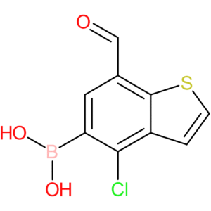 4-chloro-7-formylbenzothiophene-5-boronic acid