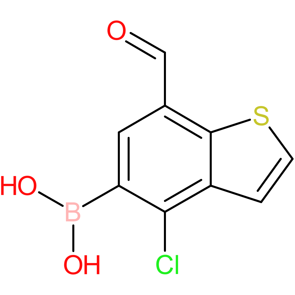 4-chloro-7-formylbenzothiophene-5-boronic acid