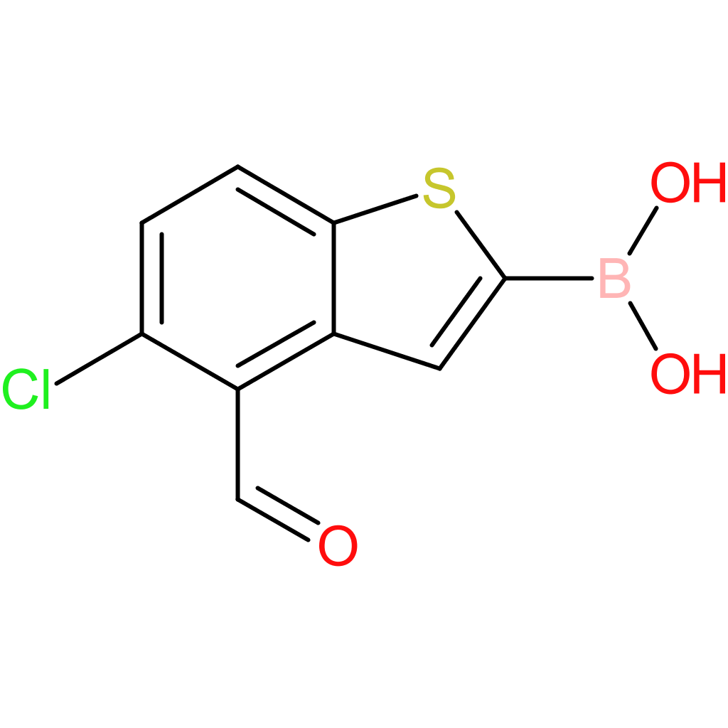 5-chloro-4-formylbenzothiophene-2-boronic acid