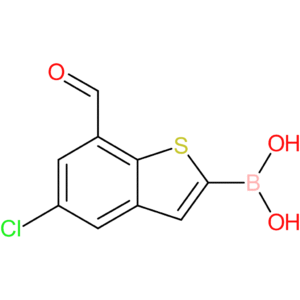 5-chloro-7-formylbenzothiophene-2-boronic acid