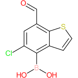 5-chloro-7-formylbenzothiophene-4-boronic acid
