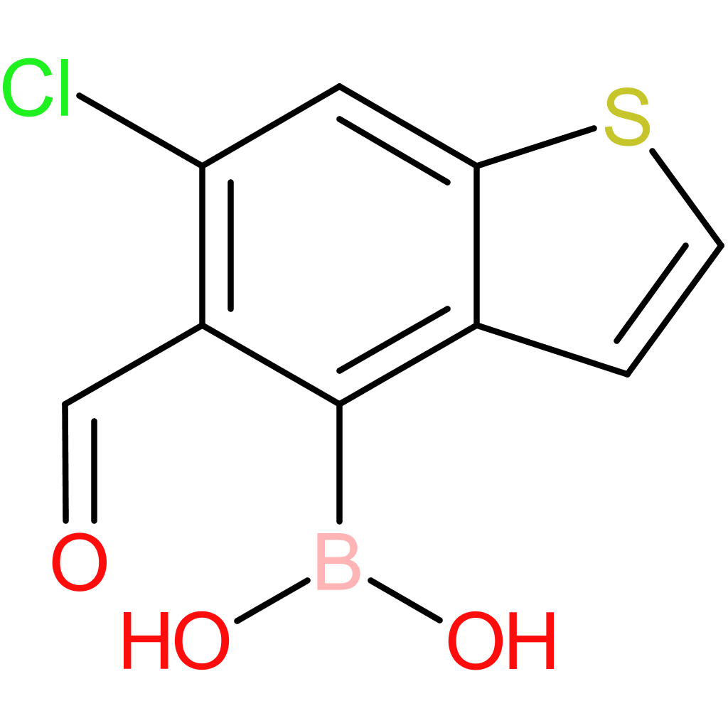 6-chloro-5-formylbenzothiophene-4-boronic acid