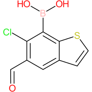 6-chloro-5-formylbenzothiophene-7-boronic acid