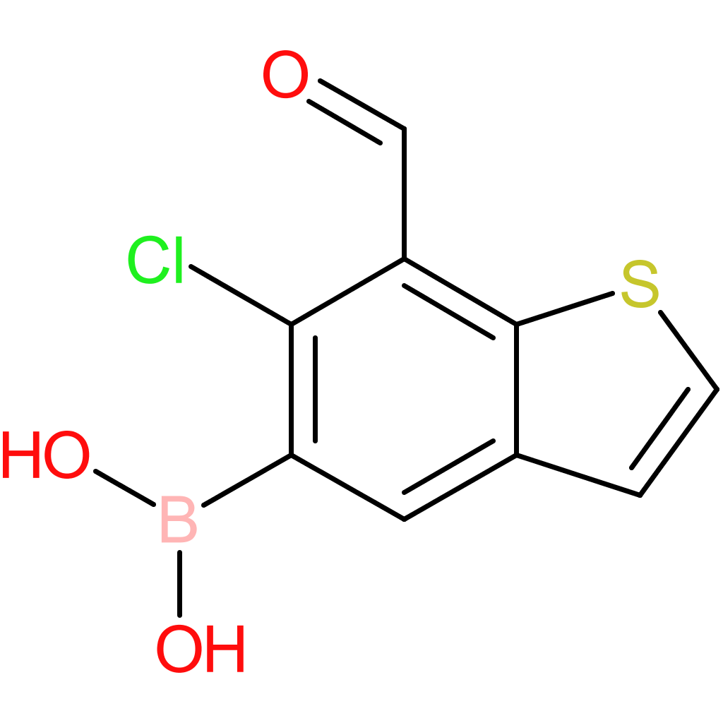 6-chloro-7-formylbenzothiophene-5-boronic acid