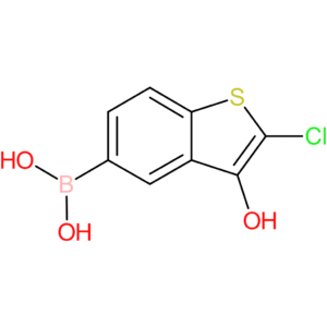 2-chloro-3-hydroxybenzothiophene-5-boronic acid