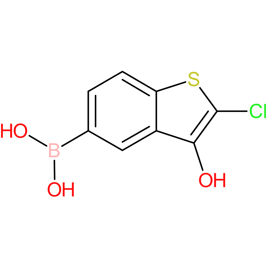 2-chloro-3-hydroxybenzothiophene-5-boronic acid