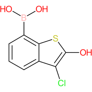 (3-chloro-2-hydroxy-1-benzothiophen-7-yl)boronic acid