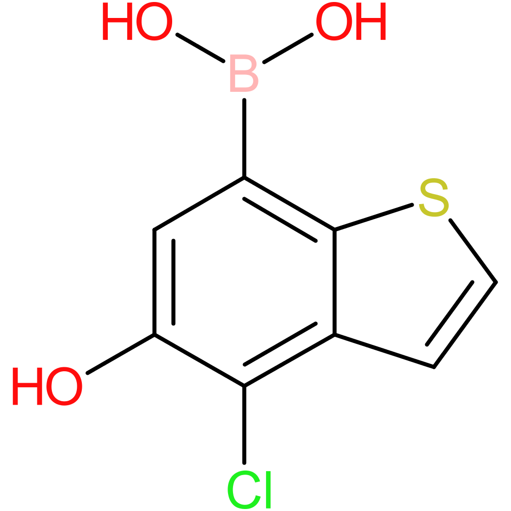 (4-chloro-5-hydroxy-1-benzothiophen-7-yl)boronic acid