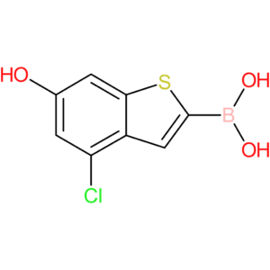 (4-chloro-6-hydroxy-1-benzothiophen-2-yl)boronic acid