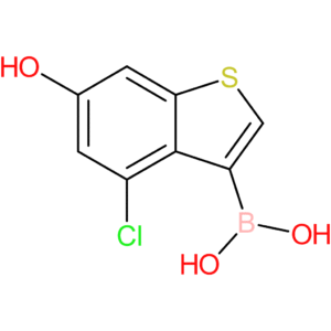 (4-chloro-6-hydroxy-1-benzothiophen-3-yl)boronic acid
