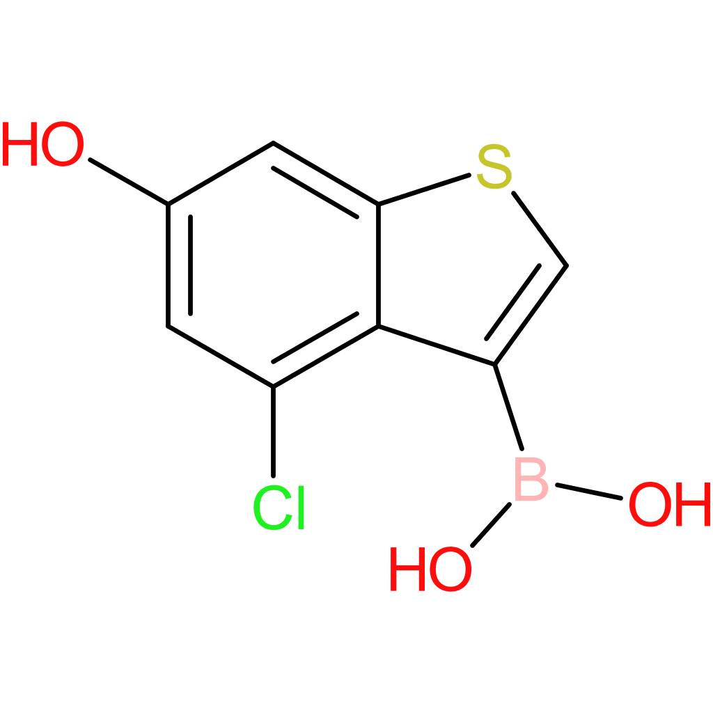 (4-chloro-6-hydroxy-1-benzothiophen-3-yl)boronic acid