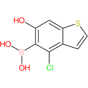 (4-chloro-6-hydroxy-1-benzothiophen-5-yl)boronic acid