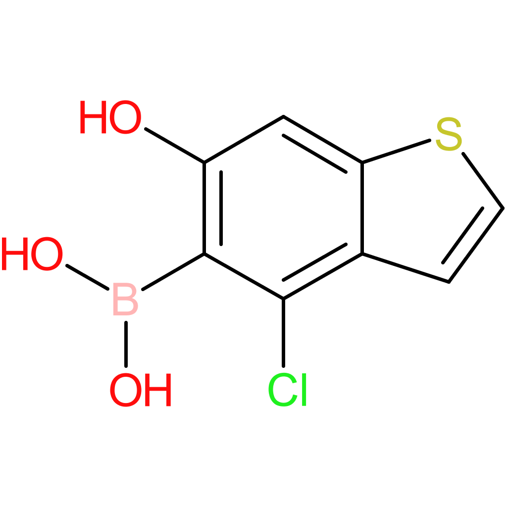 (4-chloro-6-hydroxy-1-benzothiophen-5-yl)boronic acid