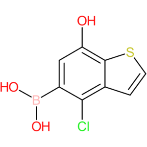 (4-chloro-7-hydroxy-1-benzothiophen-5-yl)boronic acid