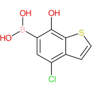 (4-chloro-7-hydroxy-1-benzothiophen-6-yl)boronic acid